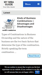 Mobile Screenshot of mymbaguide.com